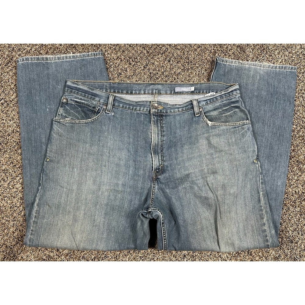Vintage Levi's SilverTab Jeans Loose Skater Baggy Y2K 90s Men's Sz 40x32